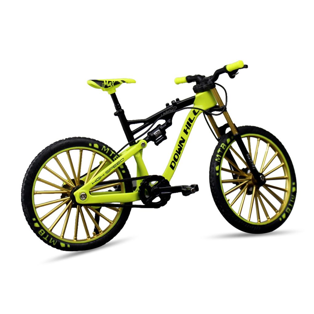 1/10 Mountain Bicycle Model With Stand Holder Racing  Bike Collection Adults Cycling Toys Ornament Gifts Office