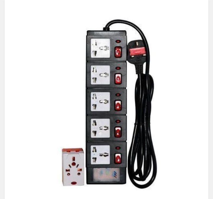 Extension Box With Free Adaptor SOCKET
