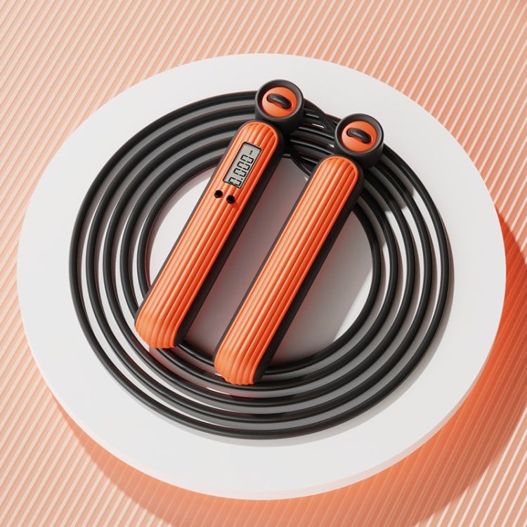 Counting Skipping Rope Long Rope (Orange)