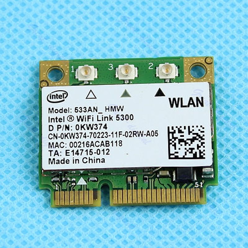 NEW Dell Ultimate-N Intel WiFi Link 5300 Wireless Half Mini
