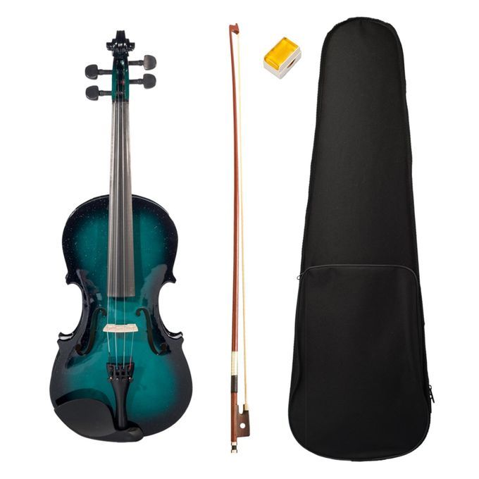 1/8 Wooden Acoustic Violin With Performance Violin Accessories