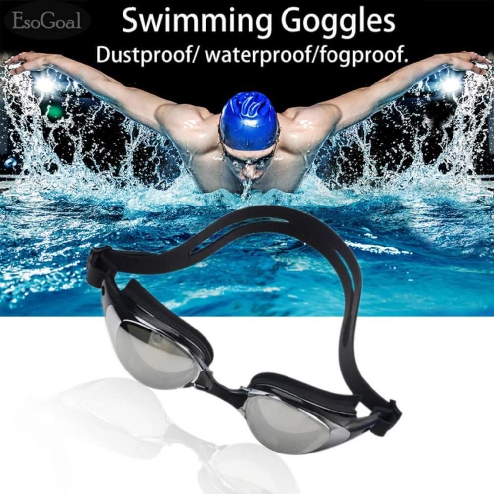 EsoGoal Swimming Goggl-es Anti Fog Waterproof Diving Glass