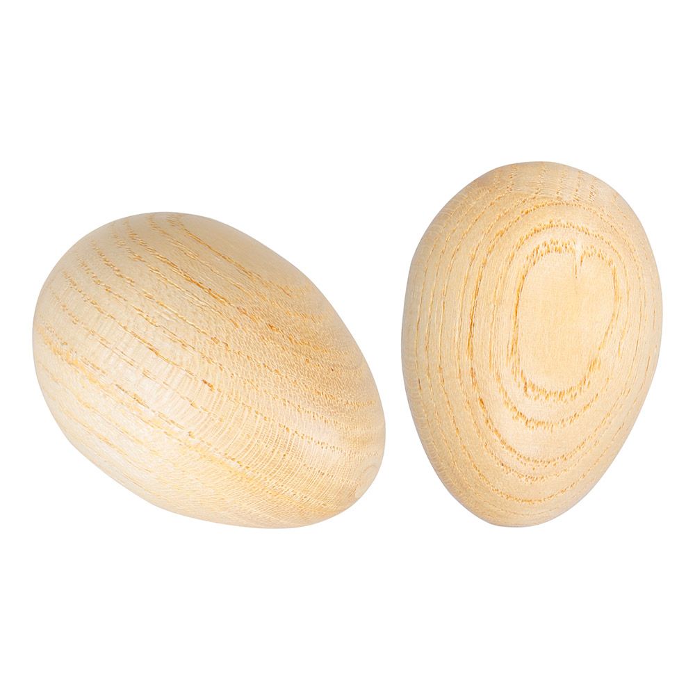 Wooden Maracas Egg Shakers Musical Percussion Instrument