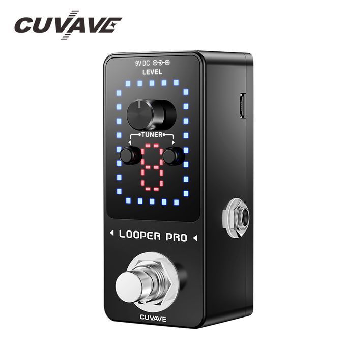 CUVAVE LOOPER PRO Guitar Loop Pedal 9 Loops Total 40-