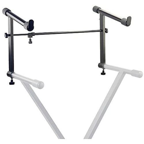 Double Keyboard Stand Extension Bracket