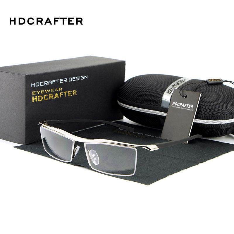 Men's Rimless Memory Titanium Glasses Rx Optical Eyeglasses Spectacles Frame Silver (silver)