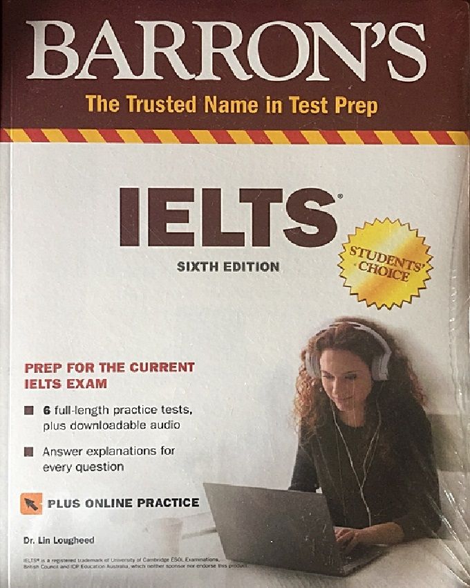 Barron's IELTS: With Downloadable Audio (Barron's Test Prep) Sixth Edition
