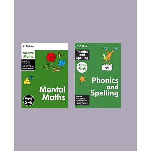 Collins Mental Maths And Collins Phonics And Spelling 5-6