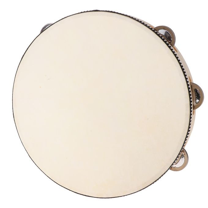 10inch Musical Tambourine Tamborine Drum Round Percussion For Party