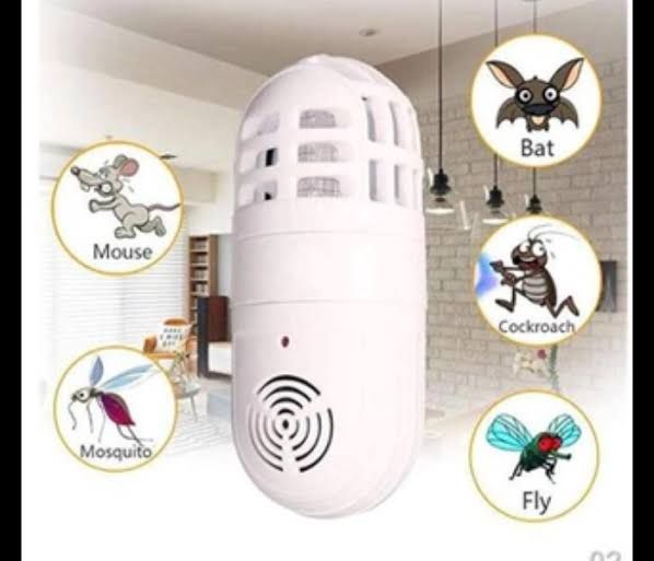 Atomic Zabber 2-in-1 Ultrasonic  Pest Repeller & Bug Zapper