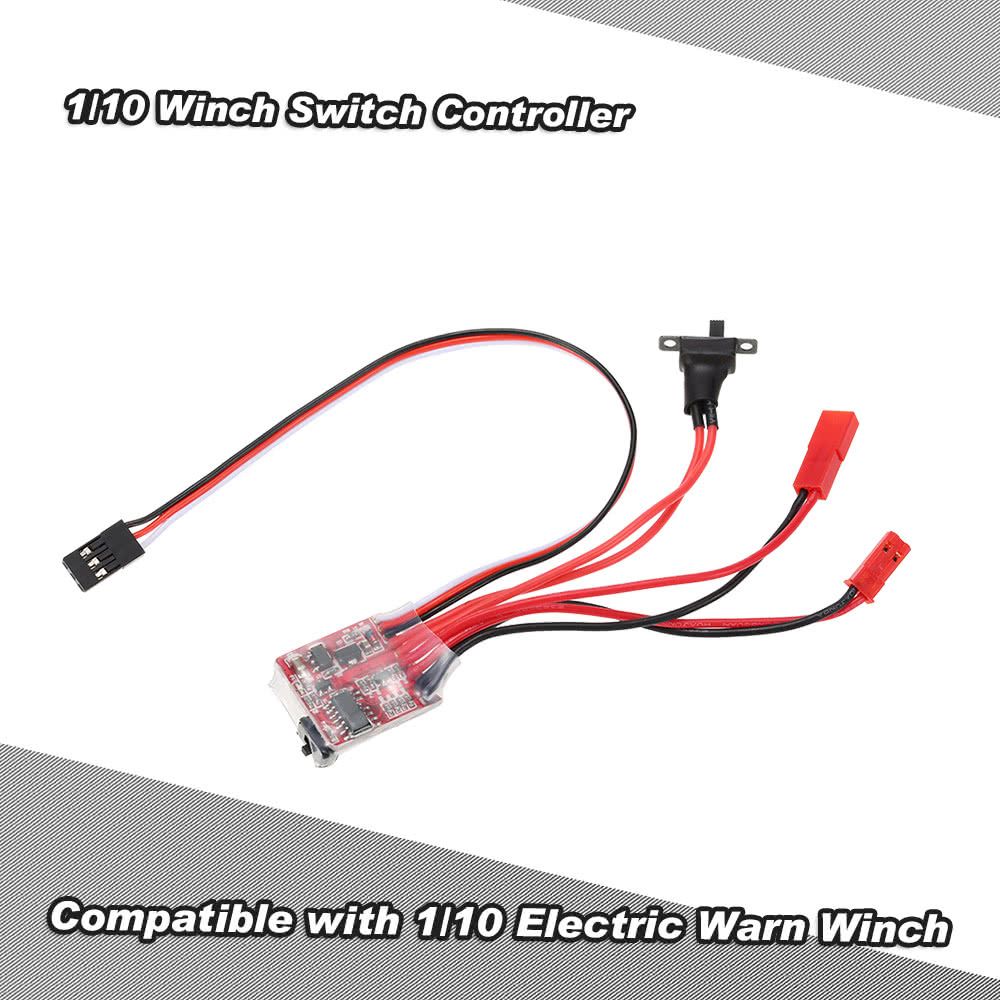 1/10 Winch Switch Controller For RC 1/10 JEEP Axial SCX10