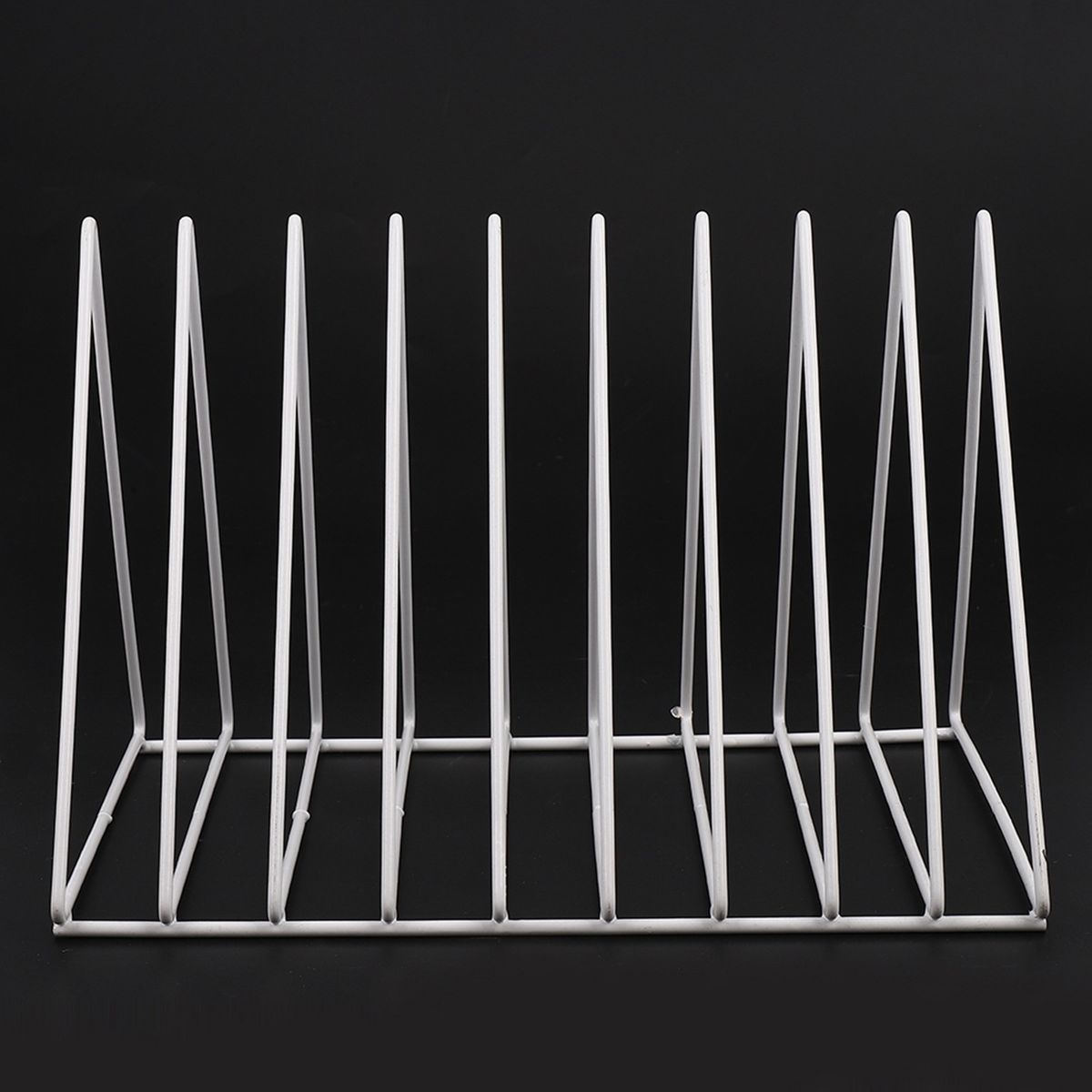 Iron Bookshelf Magazine Display Stand Newspapers Storage