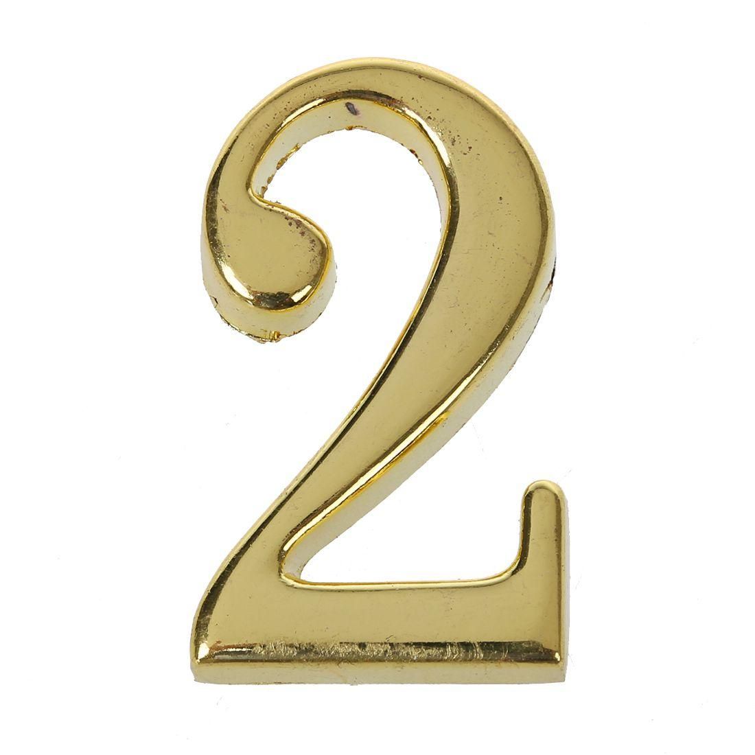 Gold House Hotel Door Address Plaque Number Plate Sign