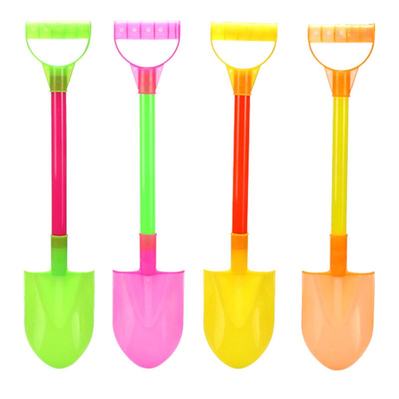 Long Plastic Beach Shovel For Sand Pit Party (Set Of 4)
