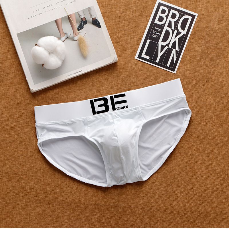 Dropshipping Men Underwear Male S Pants Low Rise Men Underwear-white
