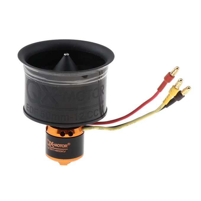50mm Duct Fan 12  Brushless Motor QF2611 For RC Model EDF CCW