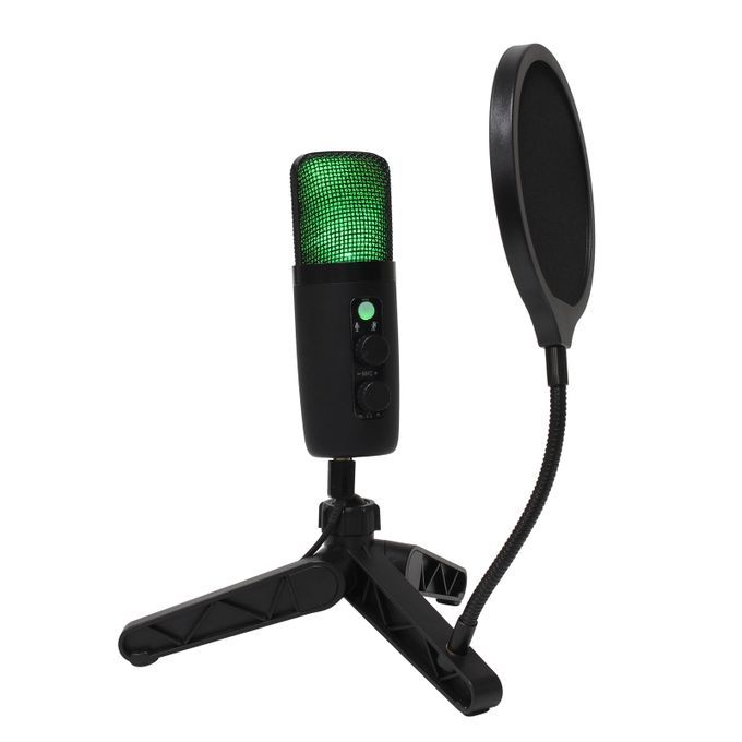 Desktop Microphone Set Cardioid PC Mic Condenser Microphone