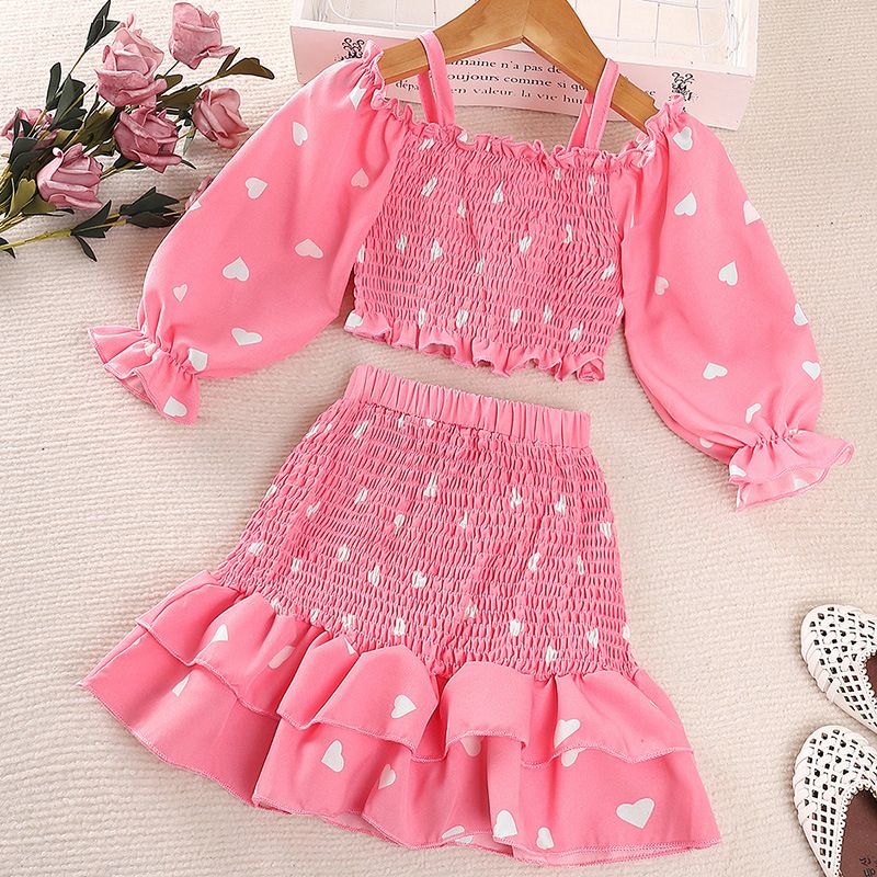 Smoking Skirt And Blouse For Girls