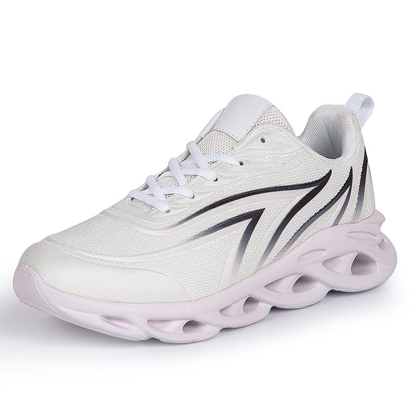 Mens Sneakers Sports Running Shoes-White