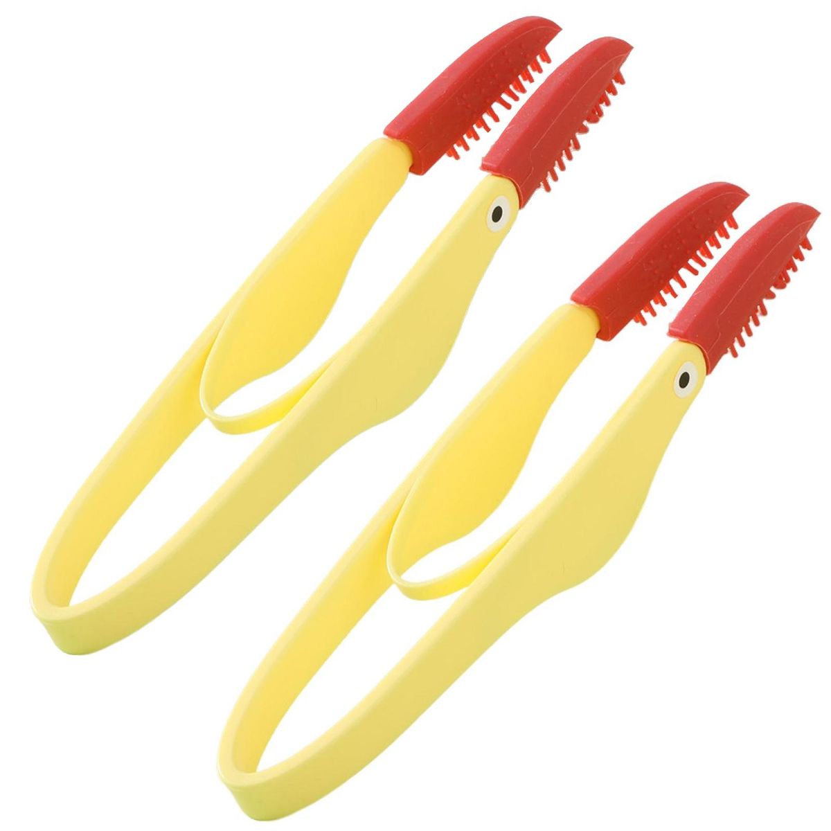 Cat Tear Stain Brush Furry Friends Eye Grooming Set Gentle for Cats Yellow
