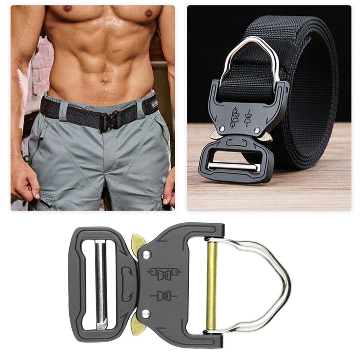 Quick Release Buckle 39mm Belt Buckle For Luggage Strap