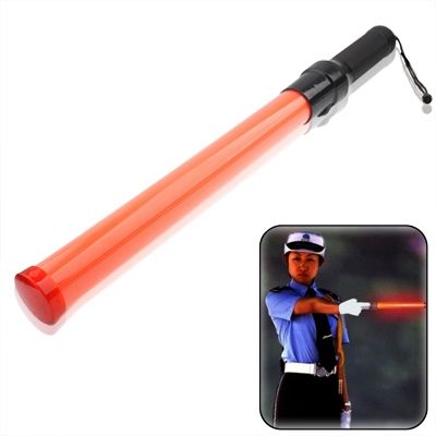 Safety Traffic Control Red LED Baton With Alarm Function