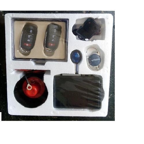 Car Security Alarm System + 2 Key Remote Controls Shock Sensor