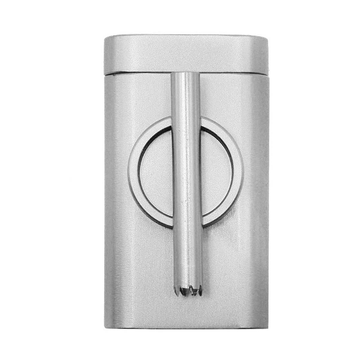 Abrader Storage Box Mini Grinder with Storage Box Silver