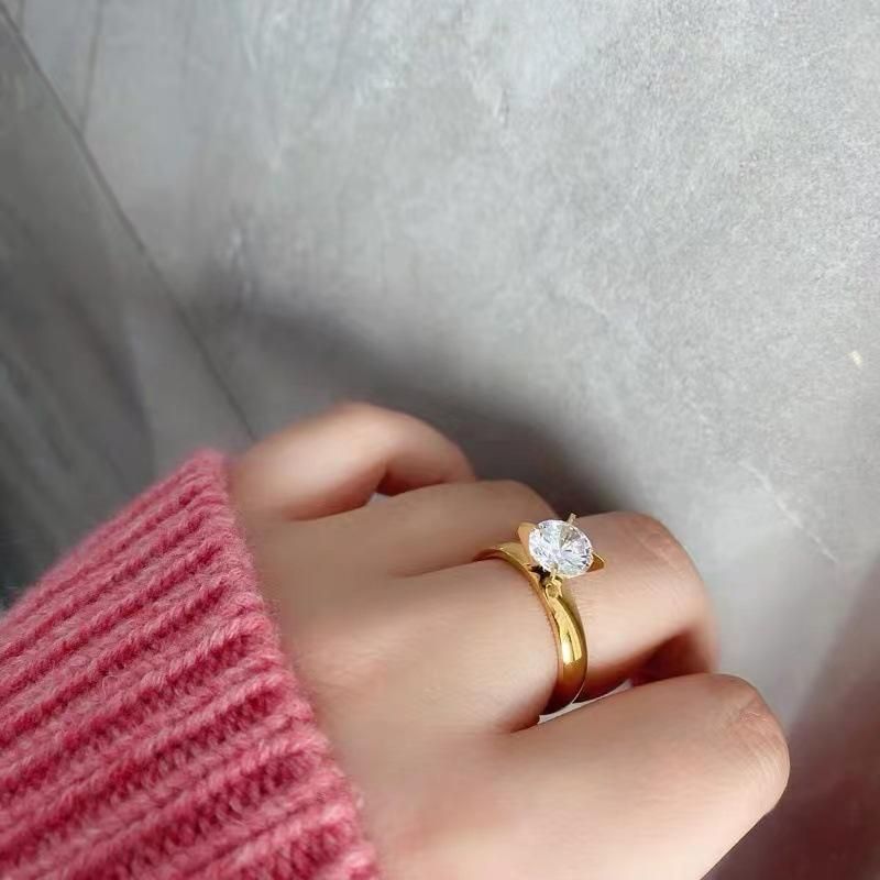 Light Luxury Simple Bracelet Ring
