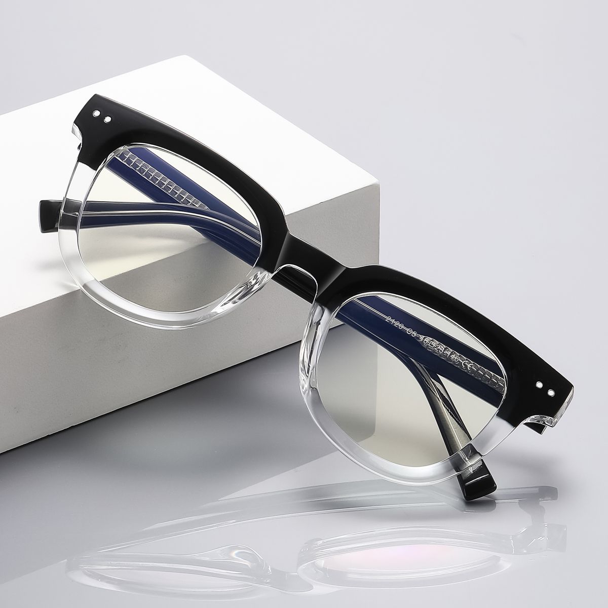 Computer Glasses Acetate Thick-rimmed Optics Eyewear Frames