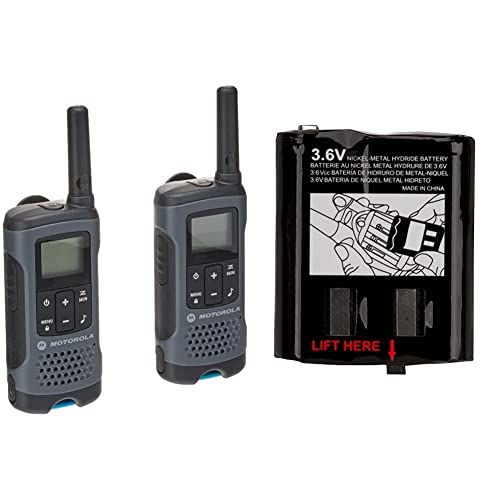 Motorola T200 Talkabout Radio 2 Pack  Motorola PMNN4477AR 80