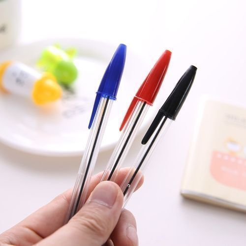 Ballpoint Pens Ball Point Biros Red / Blue / Black Color. 50pcs