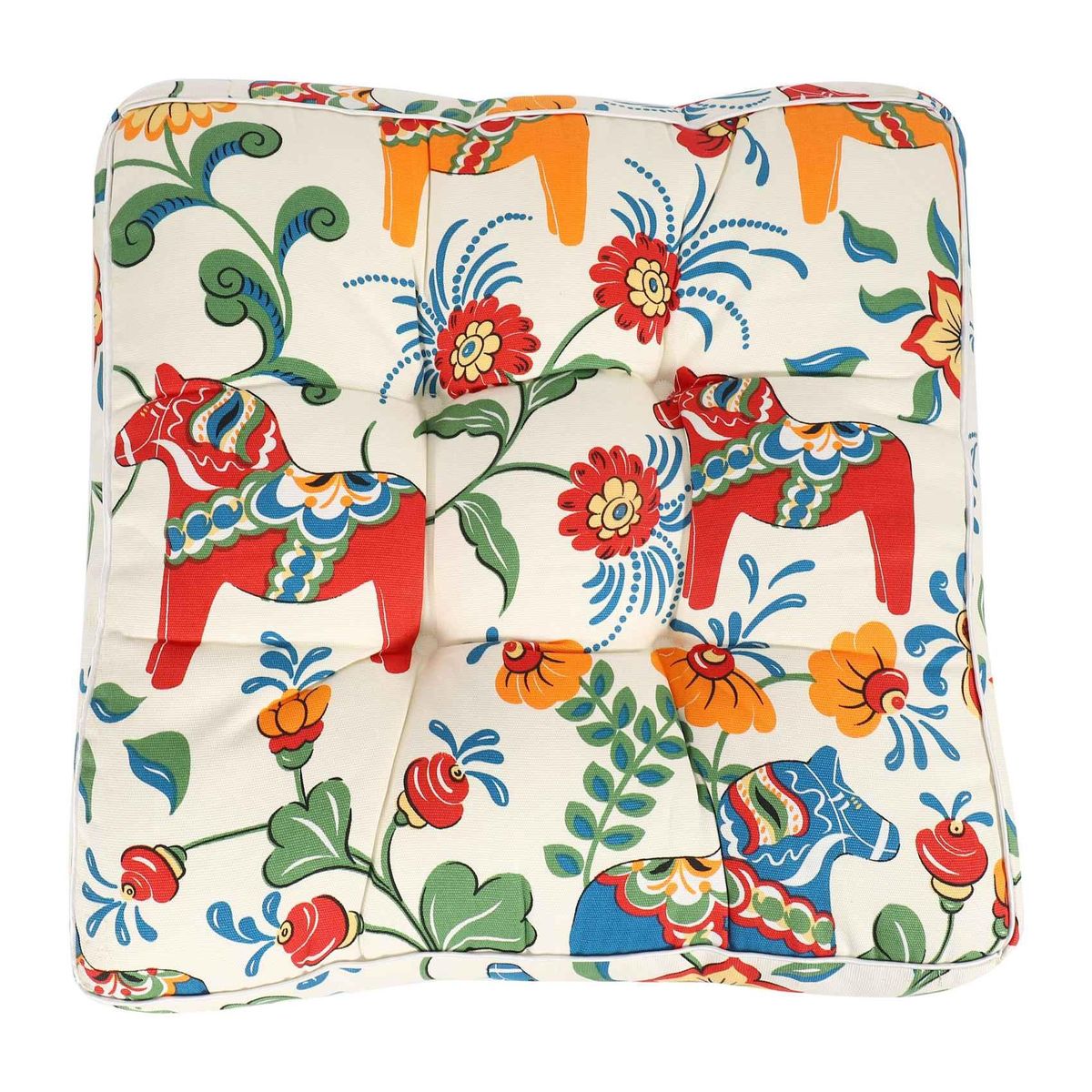 Printing Canvas Seat Pads, Cotton Tatami Futon Floor Mat Home 45X45cm