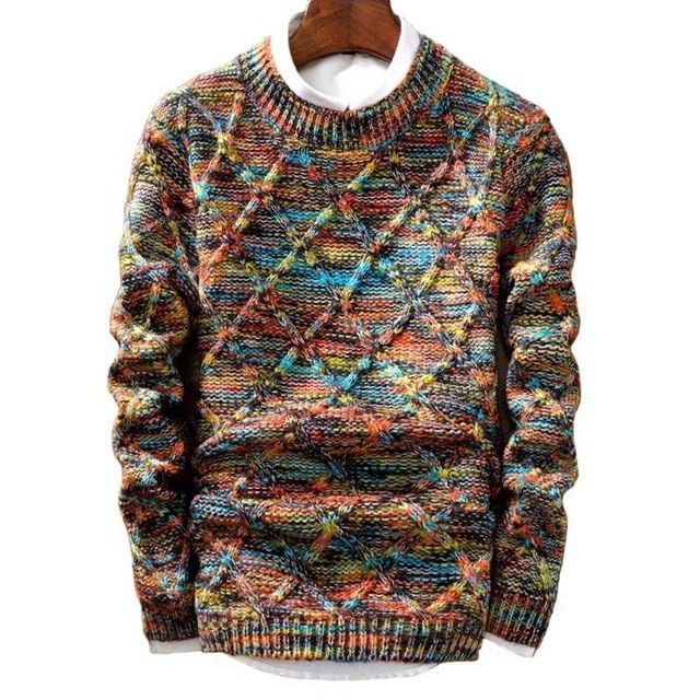 Sweater MenBrand Fashion Pullover Male O-Neck