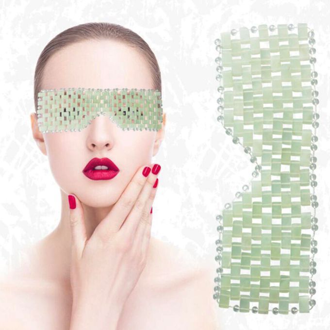 Jade Sleeping Eye Mask  For Dark Circles  Tool Remove