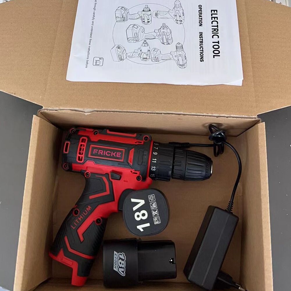 18V Multifunctional Electric Cordless Drill High-power