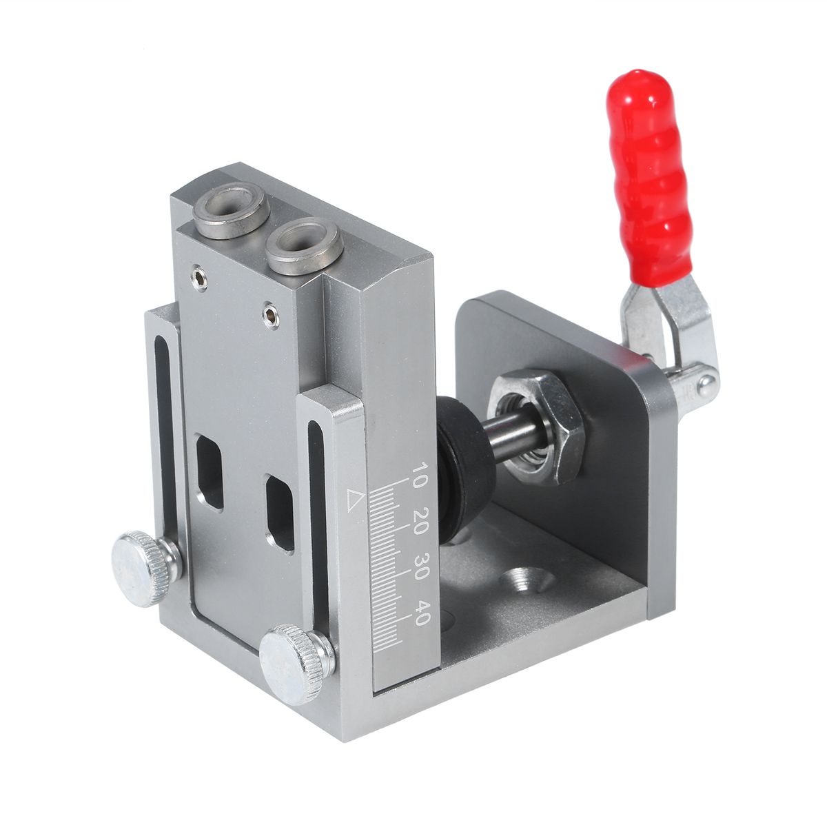Pocket Hole Locator Jig Kit Aluminum Alloy 15 Degree Angle