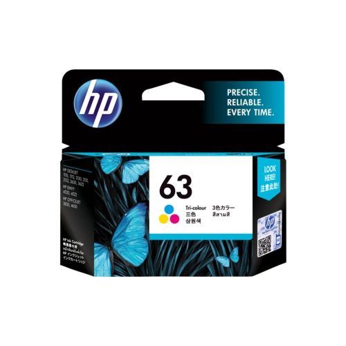 Genuine 63 Tri Colour Ink Cartridge