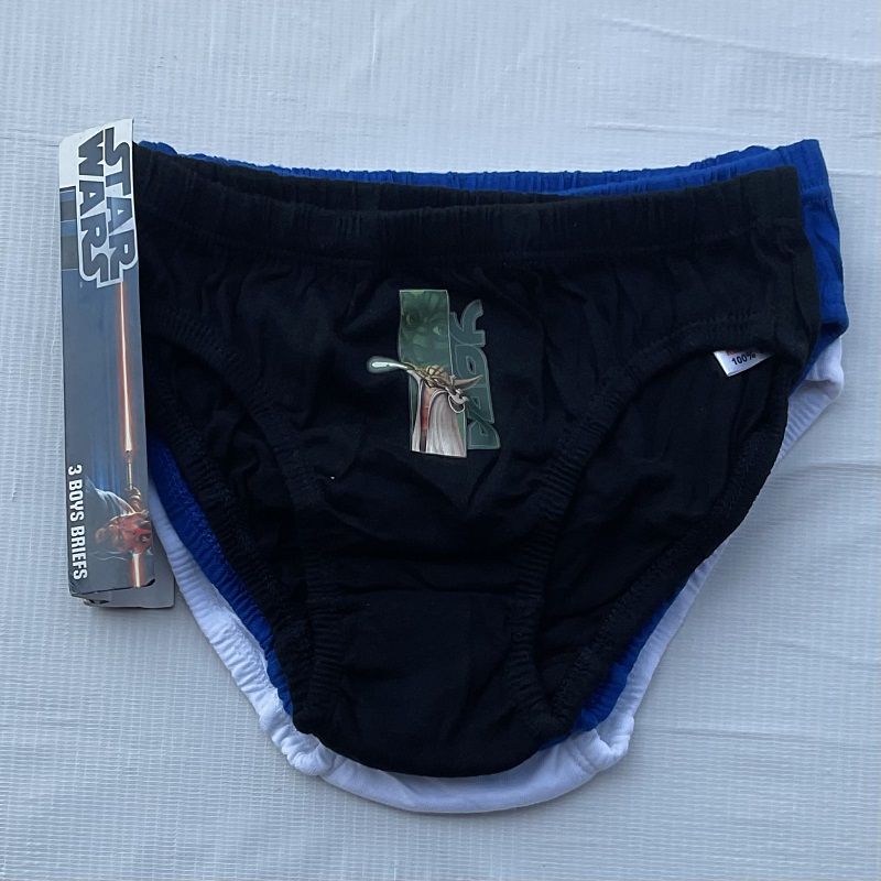 Pack Of 3 Boys Briefs
