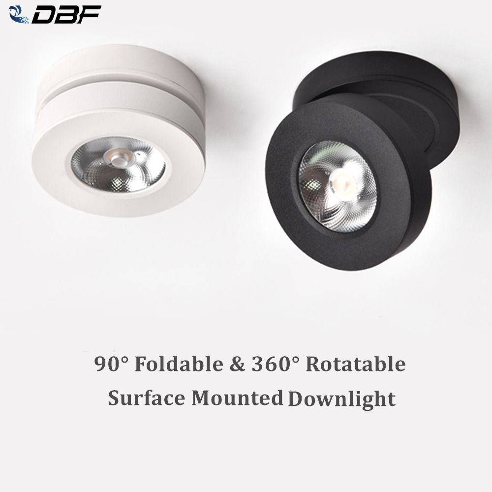 [DBF]Angle Adjustable LED Surface Mounted Downlight 360