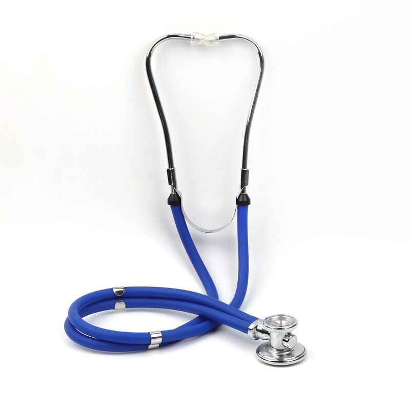 Multifunctional Stethoscope Pediatric Adjustable Ear Hook Medical Stethoscope Dual Headed Doctor Nurse Heart Rate Sethoscope