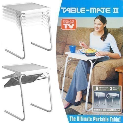 Adjustable Foldable Reading, Feeding And Relaxation Table