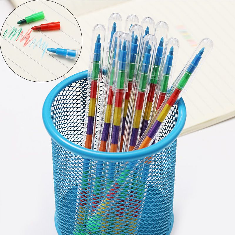 10colors/pcs Diy Replaceable Crayons Oil Pastel Creative