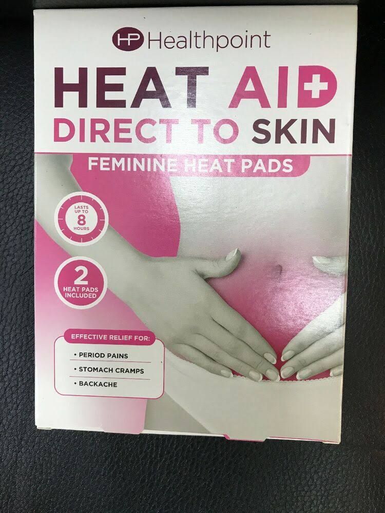 Heat Aid Direct To Skin Heat Pads For Pains