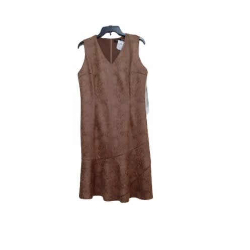 Flay Dark Brown Dress