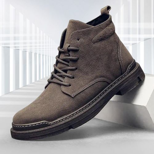 Men's Casual Suede Suede Frosted Martin Boots