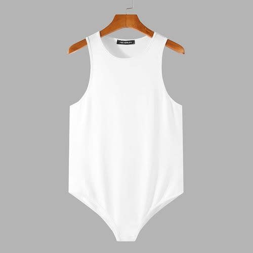 Sleeveless Bodysuit White