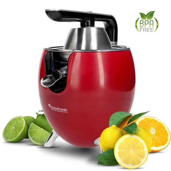 Electrical Hand Press Citrus Juicer For Orange And Lemon