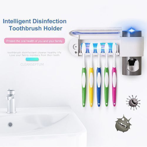 Unique Toothbrush Holder UV Light Sterilizer