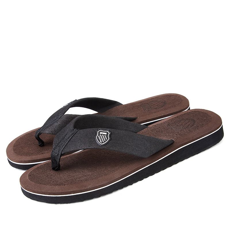 2022 New Unisex Summer Light Beach Flip-flops/ Slippers - Dark Brown